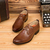 MEN'S BUSINESS LACE-UP CASUAL DRESS SHOES 13118702S