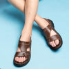 MEN'S CASUAL LEATHER  TWO WEAR BEACH SANDALS 84135012YL