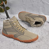 MEN'S CASUAL LACE-UP NON-SLIP HIGH-TOP SNOW BOOTS 09592876S