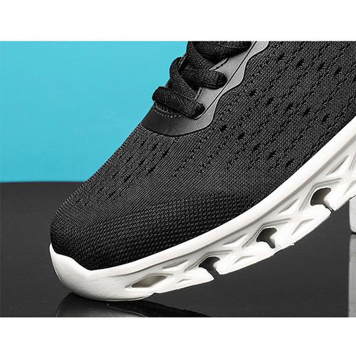 MEN'S BREATHABLE LACE UP RUNNING SHOES 20712753YL