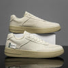 MEN'S BREATHABLE CASUAL THICK SOLE LINEN CANVAS SNEAKERS 42339517S