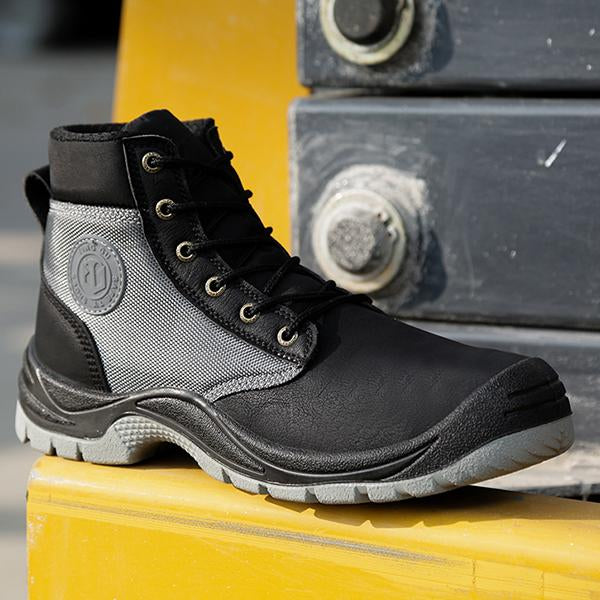 MEN'S ANTI-SMASH WEAR-RESISTANT STEEL TOE BOOTS 25162132S