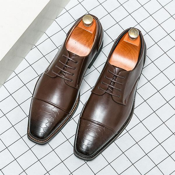 MEN'S CLASSIC BUSINESS LEATHER DRESS SHOES 55976217YL