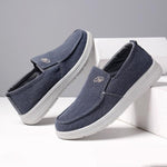 MEN'S ELASTIC SLIP-ON CANVAS SHOES 13142375S