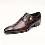 MEN'S RETRO CASUAL LEATHER SHOES 97471870YL