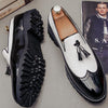 MEN'S FASHION TASSEL SLIP-ON BROGUE LOAFERS 68006675S