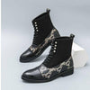 MEN'S CASUAL CREATIVE DESIGN LACE UP BOOTS 58728529YL