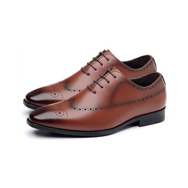 MEN'S BUSINESS CASUAL CARVED WEDDING SHOES 67098701S