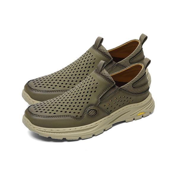 MEN'S HOLLOW BREATHABLE SIMPLE OUTDOOR SHOES 35980566S