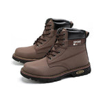 MEN'S LACE-UP ANTI-PUNCTURE ANTI-SLIP WORK BOOTS 91915527S