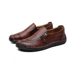 MEN'S BREATHABLE CASUAL LEATHER SHOES 35435922YL