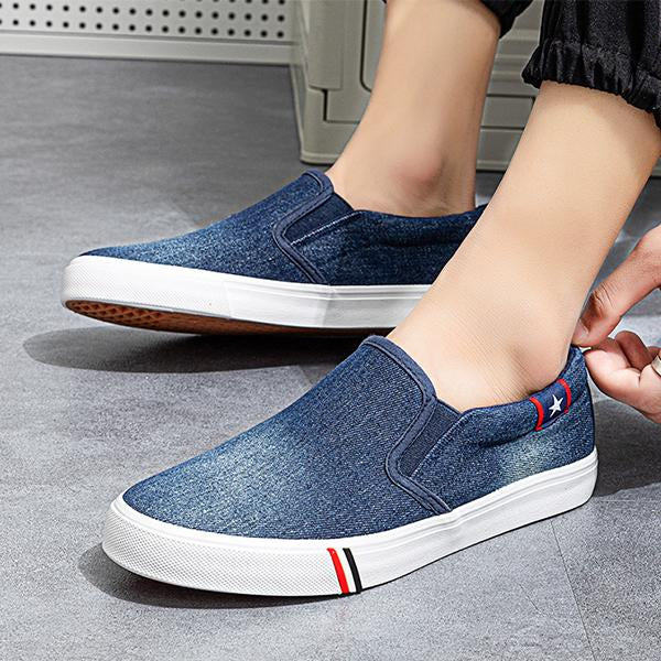 MEN'S CASUAL DENIM SLIP-ON SHOES 91186341S