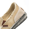 MEN'S RETRO DISTRESSED RAW EDGE CANVAS SHOES 09820346YL