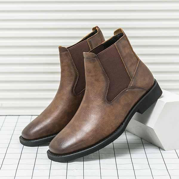 MEN'S RETRO SQUARE TOE CHELSEA BOOTS 22590000YL