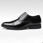 MEN'S BROGUE POINTED TOE BUSINESS DRESS SHOES 59729226S