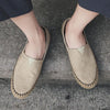 MEN'S LINEN CANVAS SLIP-ON ESPADRILLES 59815735S