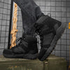 MEN'S WEAR-RESISTANT OUTDOOR LACE-UP HIKING BOOTS 17030042S