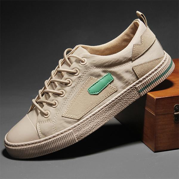 MEN'S CASUAL LACE-UP CANVAS SHOES 01317009S