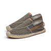 MEN'S VINTAGE HAND-SEWN CANVAS ESPADRILLES 10722543S