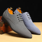 MEN'S BREATHABLE FABRIC CASUAL BUSINESS SHOES 72231174S