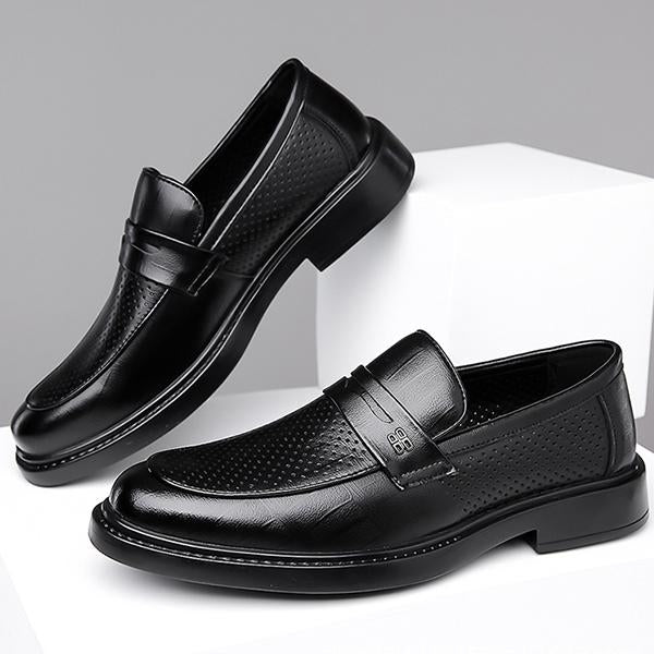 MEN'S CASUAL SLIP-ON HOLLOW DRESS SHOES 89248434S