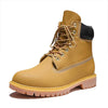 MEN'S FASHION CASUAL YELLOW LACE UP BOOTS 20871441S