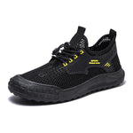 MEN'S BREATHABLE SLIP-ON HOLLOW MESH SHOES 21891899S