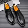 MEN'S CASUAL CARVED LACE-UP DRESS SHOES 05864952S