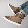 MEN'S DAILY HIGH-TOP CASUAL CANVAS SHOES 38076484S