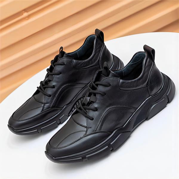 MEN'S STYLISH AND COMFORTABLE BLACK SNEAKERS 34130794S