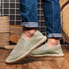 MEN'S VINTAGE HAND-SEWN CANVAS ESPADRILLES 10722543S