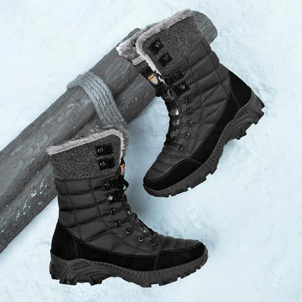 MEN'S OUTDOOR HIKING LACE-UP SNOW BOOTS 40792441S