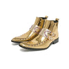 MEN'S SHINY CHRISTMAS LEATHER SHOES 21249656YL