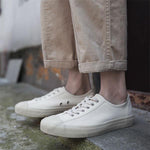 MEN'S CASUAL AND VINTAGE VULCANIZED SHOES DECK SHOES 02883554YL