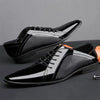 MEN'S POINTED FORMAL TIE WEDDING SHOES 46899998YL