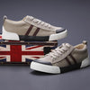 MEN'S LACE-UP CASUAL FLAT CANVAS SHOES 48470817S