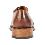 MEN'S FLAT ROUND TOE VINTAGE LEATHER SHOES 14771203S