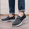 MEN'S BREATHABLE CANVAS LOOSE CASUAL SHOES 13951191S