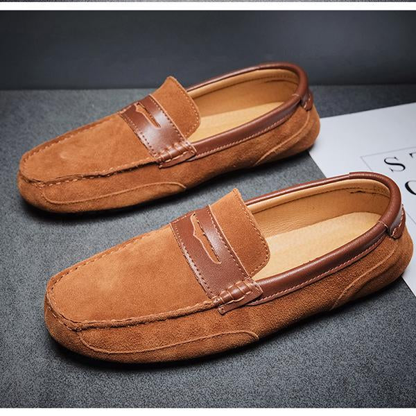 MEN'S RETRO CASUAL LEATHER SHOES 66846293YL