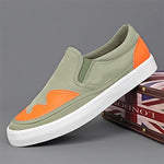 MEN'S SLIP-ON LIGHTWEIGHT CASUAL CANVAS SHOES 01530144S