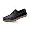 MEN'S RETRO LACE-UP CASUAL LEATHER SHOES 83370708S