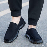 MEN'S DAILY SLIP-ON CASUAL CANVAS SHOES 36453925S