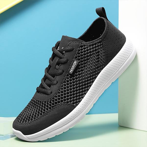 MEN'S MESH CASUAL LACE-UP RUNNING SHOES 17419601S