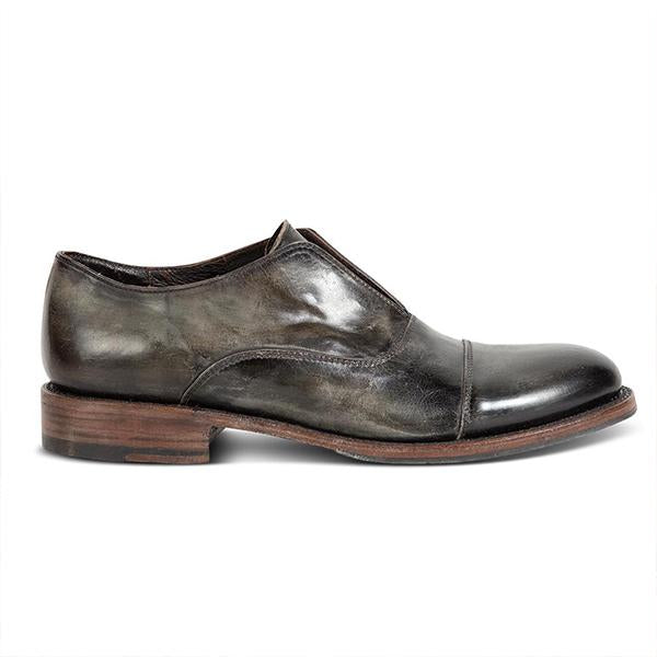 MEN'S FLAT ROUND TOE VINTAGE LEATHER SHOES 14771203S