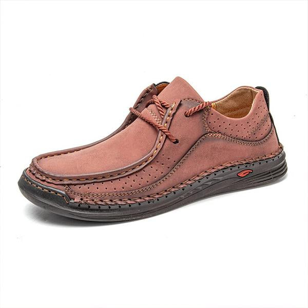 MEN'S CASUAL STITCHING LACE-UP SHOES 34548344S