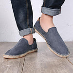 MEN'S SLIP-ON HAND-STITCHED ESPADRILLE FISHERMAN SHOES 69077762S