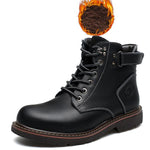 MEN'S RETRO LACE-UP MARTIN BOOTS 21051718S