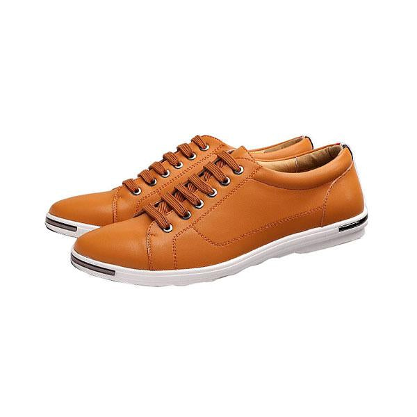 MEN'S LACE UP CASUAL LEATHER SHOES 18931895YL