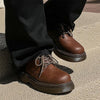 MEN'S RETRO THICK-SOLED WIDE-LASTED DERBY SHOES 08420558S