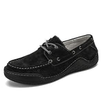 MEN'S OUTDOOR BRUSHED LACE UP CASUAL LEATHER SHOES 13571779YL